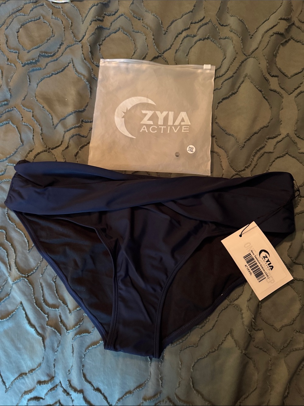 Zyia Women's Navy Swimsuit Bottom